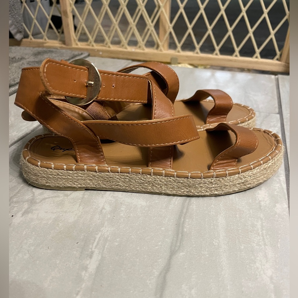 Brown Leather Sandals
